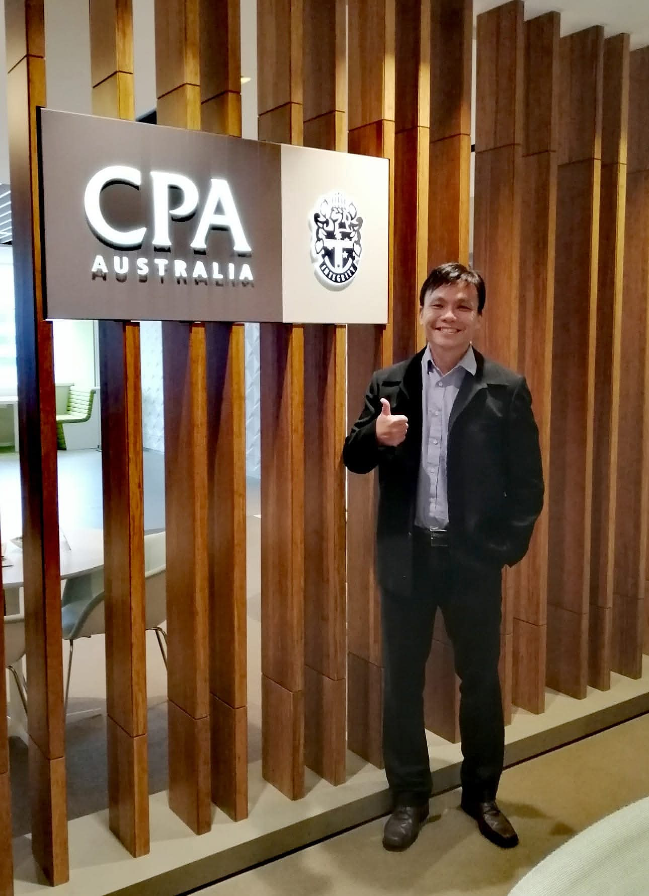Lawrence Poh at CPA Australia in Singapore